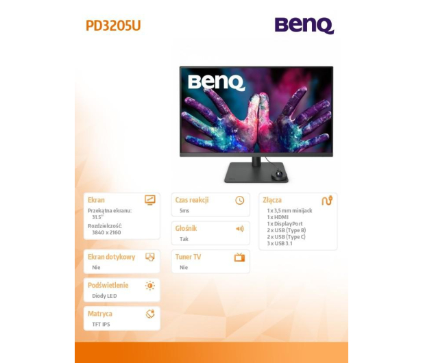 BenQ PD3205U - 744058 - zdjęcie 7